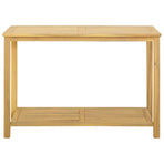 Garden Console Table Light acacia 110 x 40 x 75 cm