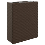 Tall Planter 55 x 22 x 70 cm Yes - Front View