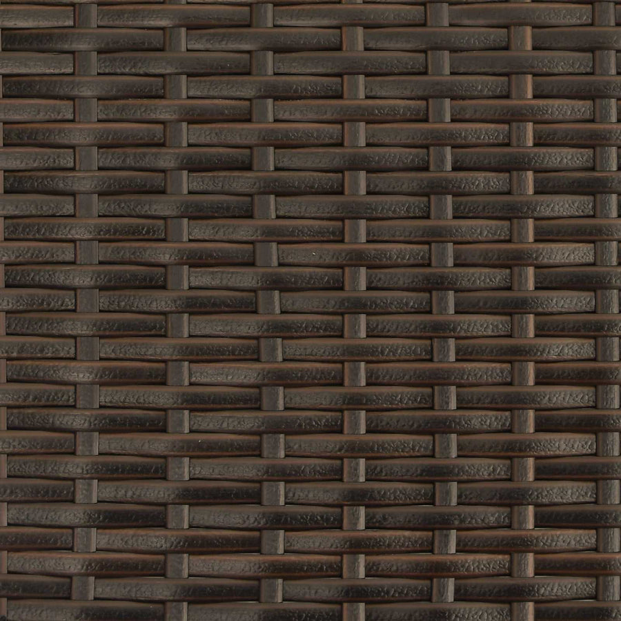Tall Planter Brown 55 x 22 x 70 cm Poly Rattan