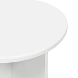 Side Table Set with Storage 2 pcs Engineered Wood - Rear View