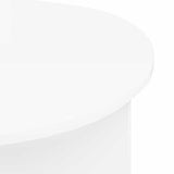 Coffee Table White 100 x 50 x 40 cm Engineered Wood