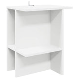 Coffee Table White 40 x 30 x 49 cm Engineered Wood