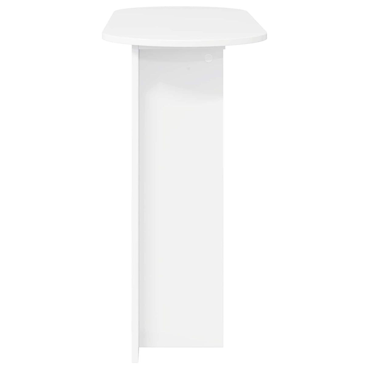 Console Table White 100 x 39.5 x 75 cm Engineered Wood