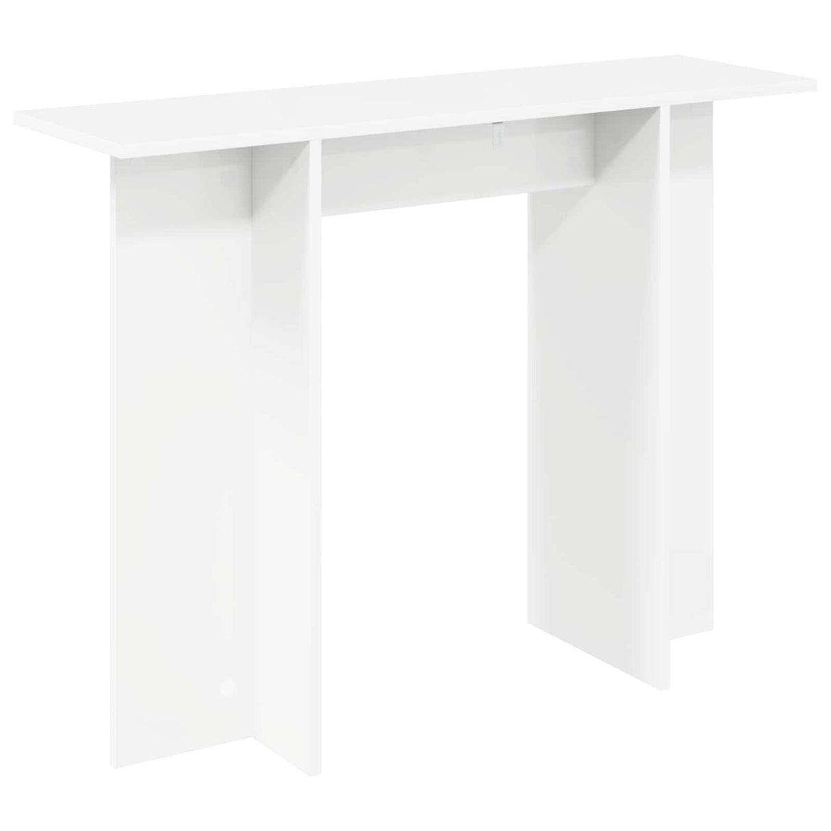 Console Table White 100 x 30 x 75 cm Engineered Wood