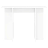 Console Table White 100 x 30 x 75 cm Engineered Wood