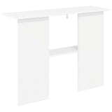 Console Table White 100 x 30 x 75 cm Engineered Wood