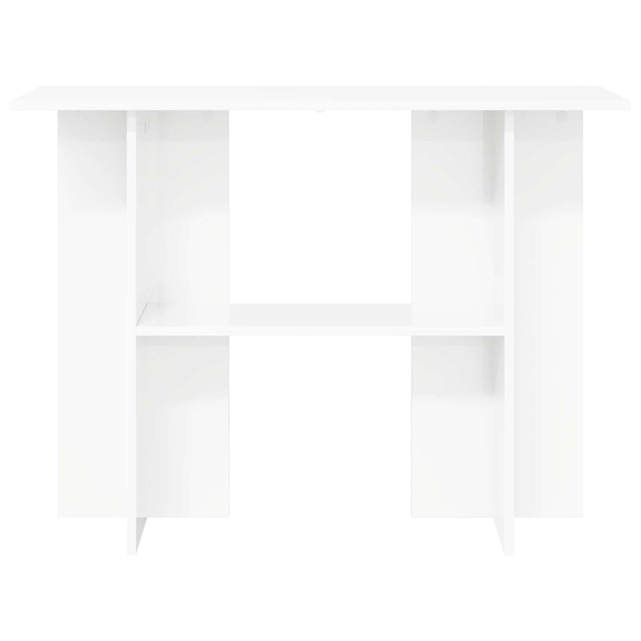 Console Table White 100 x 30 x 75 cm Engineered Wood