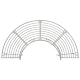 Tree Bench 4-Seater 160 x 80 x 89 cm Steel Antique White