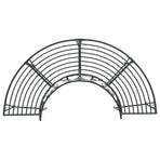 Tree Bench 4 -seater 160 x 80 x 89 cm steel Silver Grey