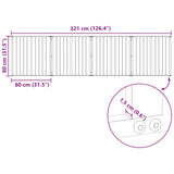 Dog Gate 4 pcs Black 80 x 80 cm Galvanised Steel - Close-Up Angle