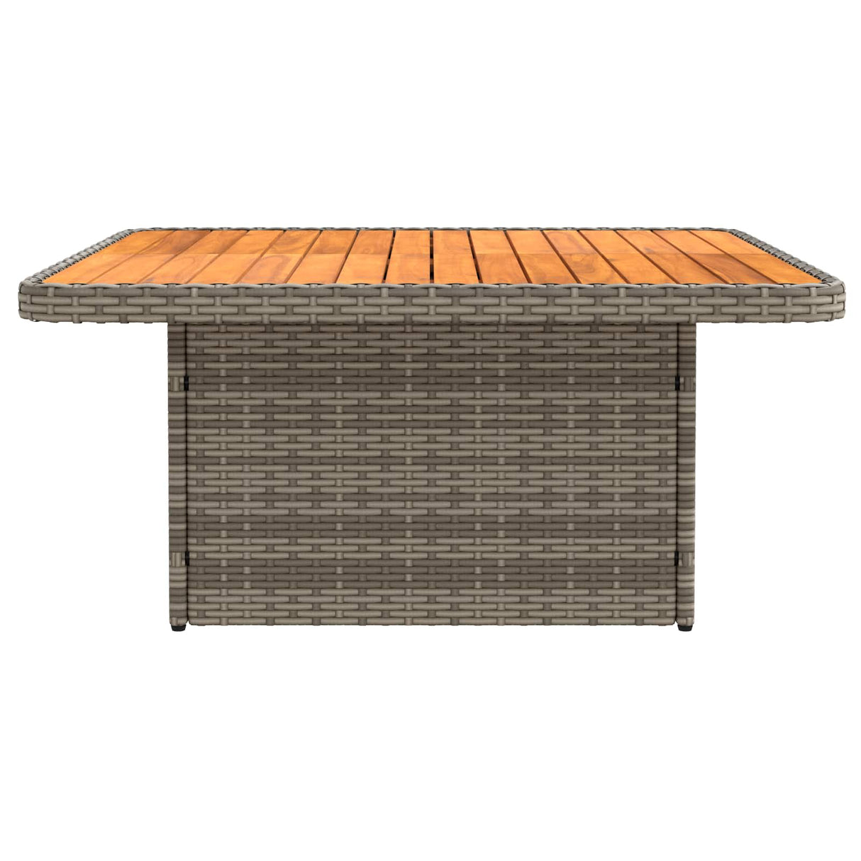 2 Piece Garden middle sofa with lift-up table Poly Rattan