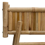 Garden Planter with Holder Natural 50 x 38 x 74 cm Bamboo