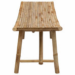 Garden Bench 110 x 45 x 50 cm Bamboo Natural Rectangular