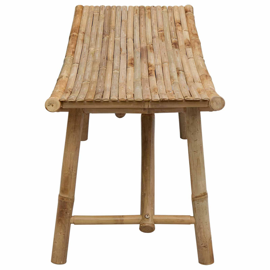 Garden Bench 110 x 45 x 50 cm Bamboo Natural Rectangular