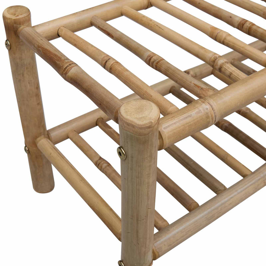 Shoe Rack 68 x 28 x 30 cm Bamboo Natural