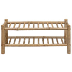 Shoe Rack 68 x 28 x 30 cm Bamboo Natural