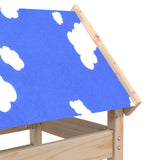 Play Tower Brown 85 x 52.5 x 239 cm Solid Pine Wood - Top-Down View