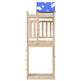 Play Tower Brown 85 x 52.5 x 239 cm Solid Pine Wood - Front View