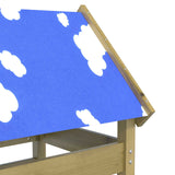 Play Tower Brown 85 x 52.5 x 239 cm Solid Impregnated Wood - Top-Down View