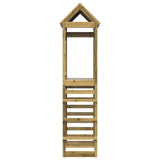 Play Tower Brown 85 x 52.5 x 239 cm Solid Impregnated Wood - Side View