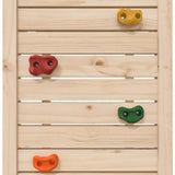 Play Tower Brown 53 x 110.5 x 214 cm Solid Pine Wood - Rear View
