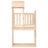 Play Tower Brown 53 x 110.5 x 214 cm Solid Pine Wood - Side View