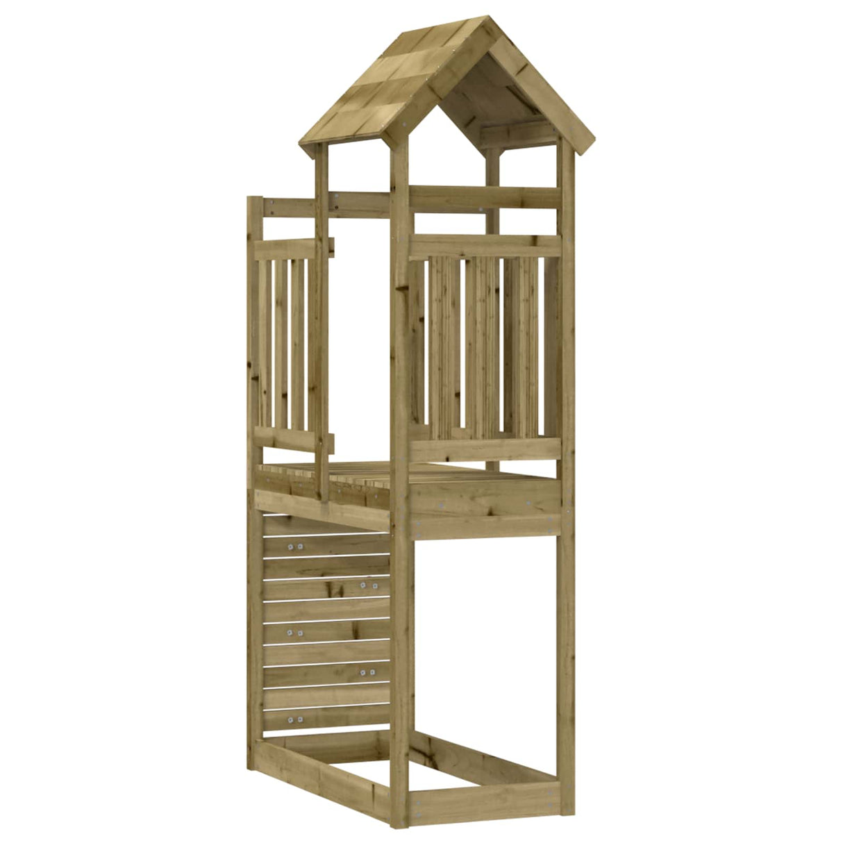 Play Tower Brown 53 x 110.5 x 214 cm Solid Impregnated Wood