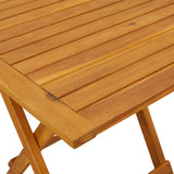 Reclining and Folding Sunlounger 3 pcs Solid Acacia Wood - Extra Image