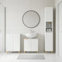 3 Piece Bathroom Cabinet Set ARNHEM White Engineered Wood