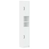 2 Piece Bathroom Cabinet Set UTRECHT White Engineered Wood
