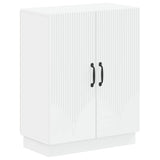 2 Piece Bathroom Cabinet Set HOORN White Engineered Wood