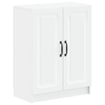 2 Piece Bathroom Cabinet Set UTRECHT White Engineered Wood