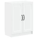 2 Piece Bathroom Cabinet Set UTRECHT White Engineered Wood - Side View