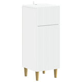 2 Piece Bathroom Cabinet Set ARNHEM White Engineered Wood