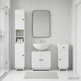 3 Piece Bathroom Cabinet Set EDE Engineered Wood