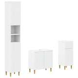 3 Piece Bathroom Cabinet Set ARNHEM Engineered Wood