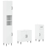 3 Piece Bathroom Cabinet Set HAARLEM Engineered Wood