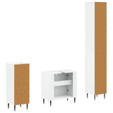 3 Piece Bathroom Cabinet Set HAARLEM Engineered Wood