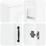3 Piece Bathroom Cabinet Set UTRECHT Engineered Wood