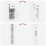 3 Piece Bathroom Cabinet Set UTRECHT Engineered Wood
