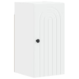 4 Piece Bathroom Cabinet Set ALKMAAR White Engineered Wood - Front View