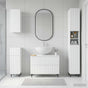 4 Piece Bathroom Cabinet Set ZWOLLE White Engineered Wood