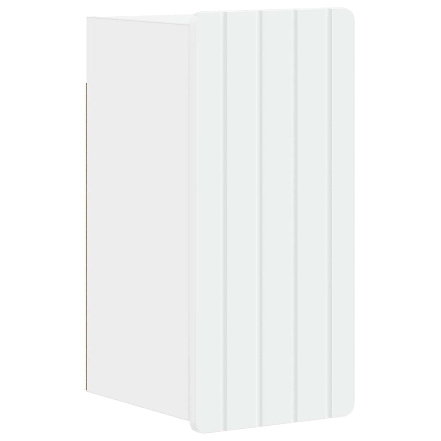4 Piece Bathroom Cabinet Set ZWOLLE White Engineered Wood