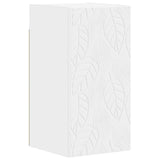 4 Piece Bathroom Cabinet Set DELFT White Engineered Wood - Front View