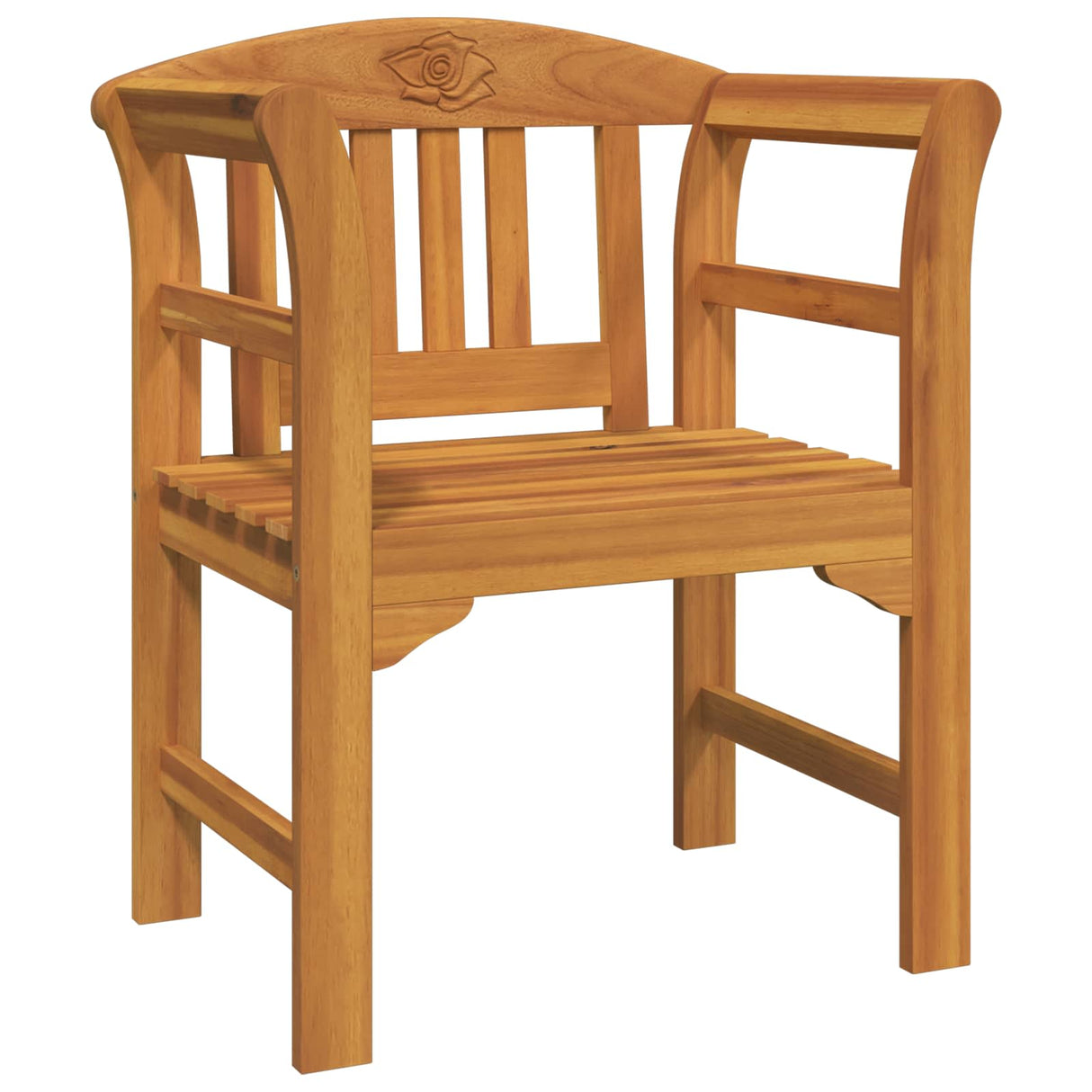 Garden Rose Lounge Set 4 pcs Solid Acacia Wood