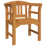 Garden Rose Lounge Set 3 pcs Solid Acacia Wood - 45-Degree Angle