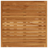 7 pcs Solid Acacia Wood & Rope Natural - Low Angle