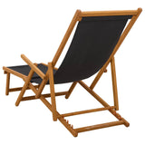 Folding Sun Lounger 2 pcs 3 Position Solid Eucalyptus Wood - 45-Degree Angle