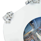 Soft-Close Toilet Seat Multicolour 44 x 38 cm MDF board - Rear View