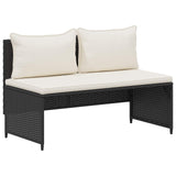 Outdoor Sofa Set 4 -Seater 4 pcs 55 x 30 x 39 cm. - Top-Down View